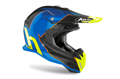 Airoh Terminator Open Vision Carnage Yellow (side) - Moto World Nepal
