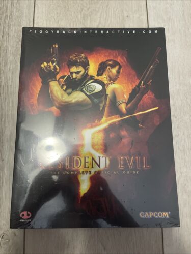 Resident Evil 5: Kompletny oficjalny przewodnik od Piggyback Interactive Ltd NOWY - Zdjęcie 1 z 2