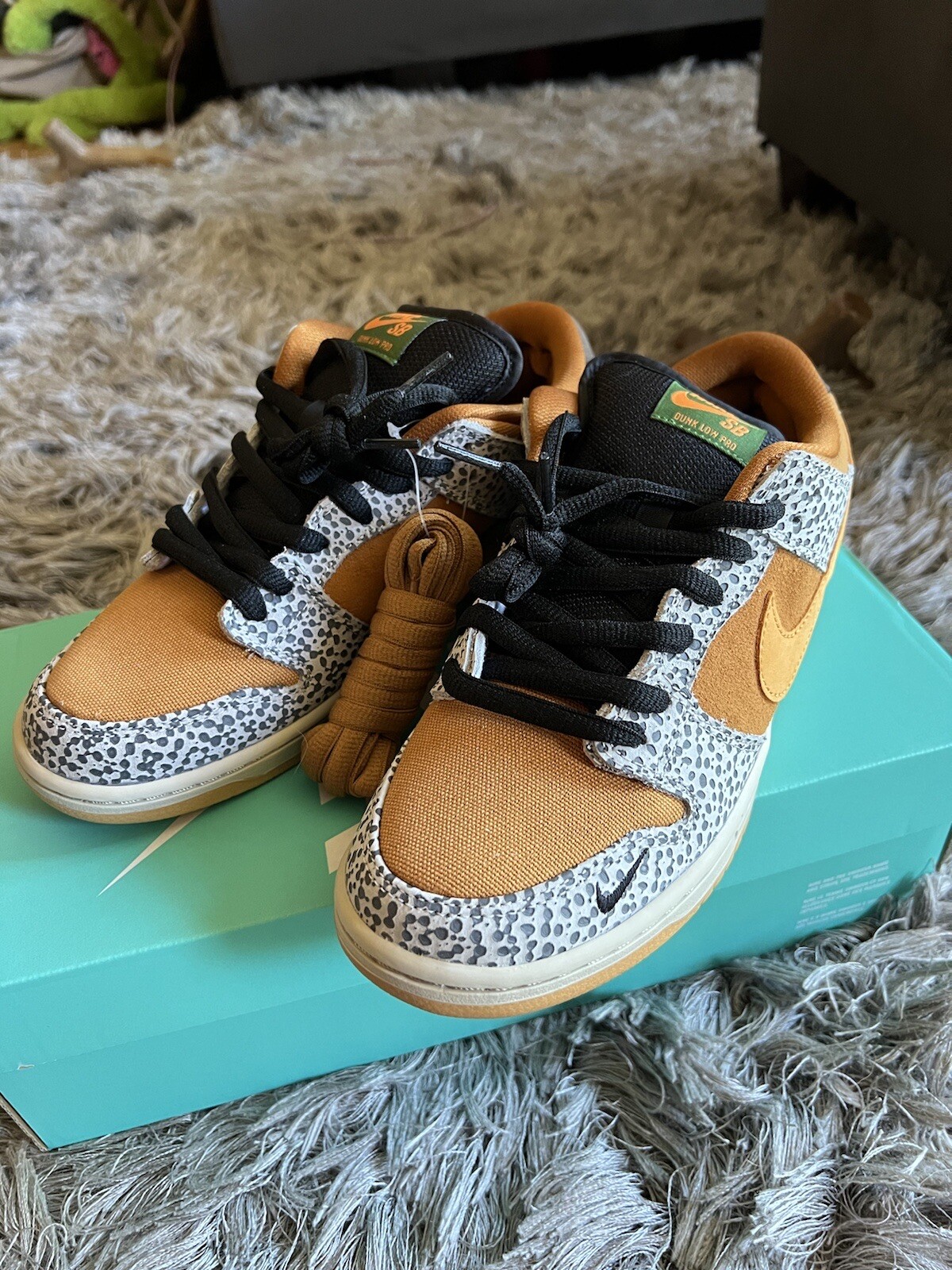 Size 7.5 - Nike SB Dunk Low Pro Safari 2020 193151670342 | eBay