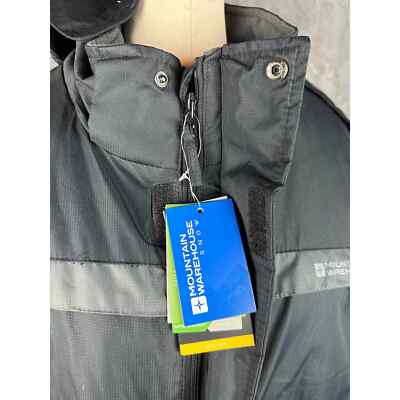 Mountain Warehouse Snow Mens Black Dusk Ski Jacket sz XXXL (13336