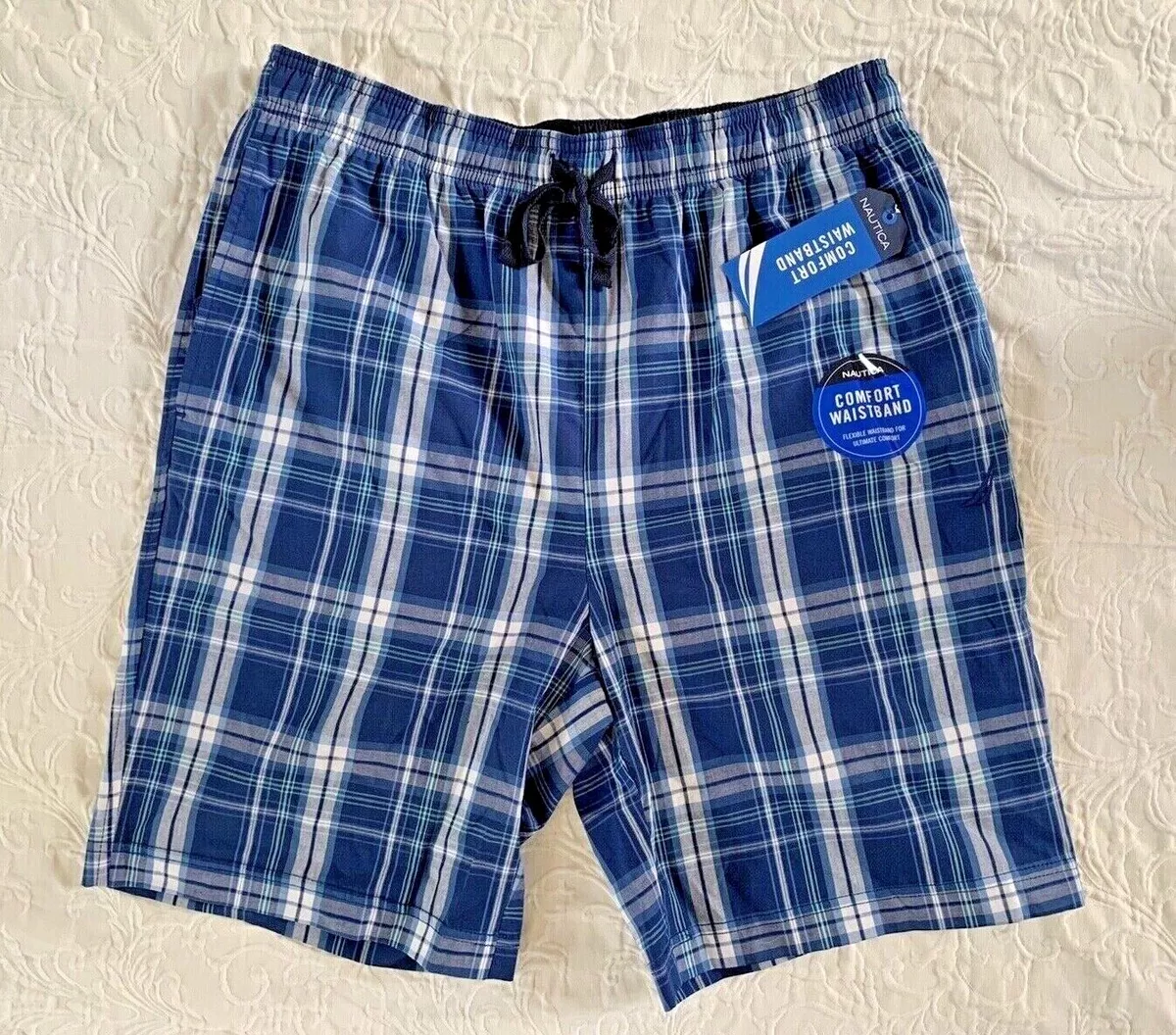 Nautica mens pajama shorts 2025