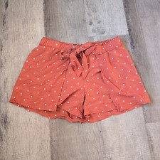 Madewell Wrap Blouse Size Small Coral Style Polka Dot