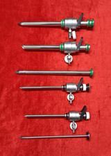 Juego de 4 cánulas laparoscópicas Trocar de 5 mm/10 mm instrumentos reutilizables de mejor calidad