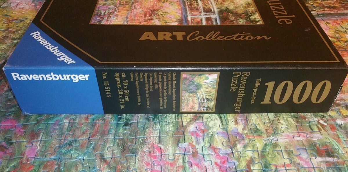 MONET Complete JAPANESE BRIDGE GARDEN OF GIVERNY Ravensburger Art
