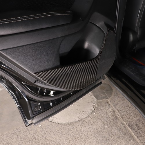 Carbon Fiber Rear Door Bottom Scratch Trim For Subaru Forester 2013-2018 - Picture 5 of 10