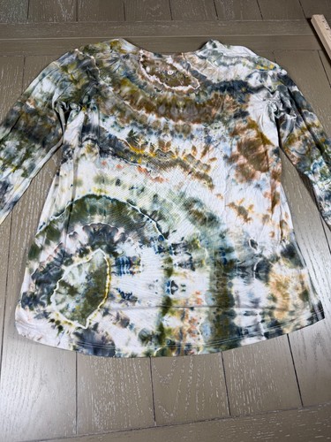 Lululemon Love Long Sleeve Women's Multicolor Ice Tie Dye Rare Sz 8/10 19” PP - Picture 4 of 12