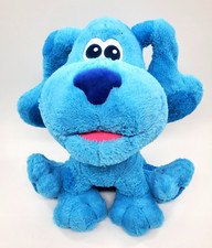 Nickelodeon Big Hugs Blues Clues Dog Blue Plush 17" Jumbo Stuffed Toy