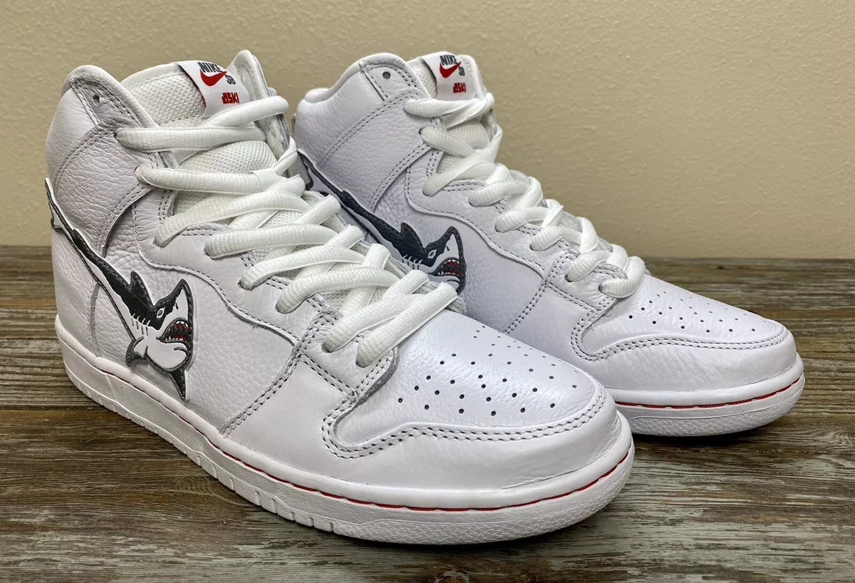 Nike SB Dunk High Oski Great White DC8908-105 Men's Size 9 / Wmn's 10.5