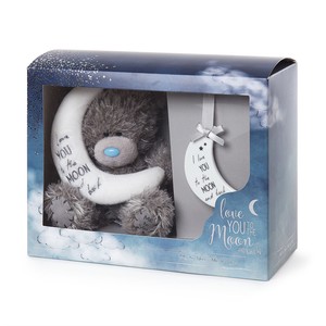 love you to the moon and back teddy