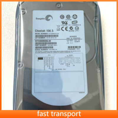 Seagate Cheetah ST3300655LW 15K.5 300GB 3.5'' U320 SCSI 68 PIN HARD DRIVE NEW