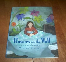FLOWERS ON THE WALL Warsaw Ghetto WWII Holocaust Children's Book Author SIGNED