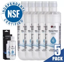 LG Genuine LT1000P/PC/PCS Refrigerator Water Filter 5 PACK New, FREE SHIPPING