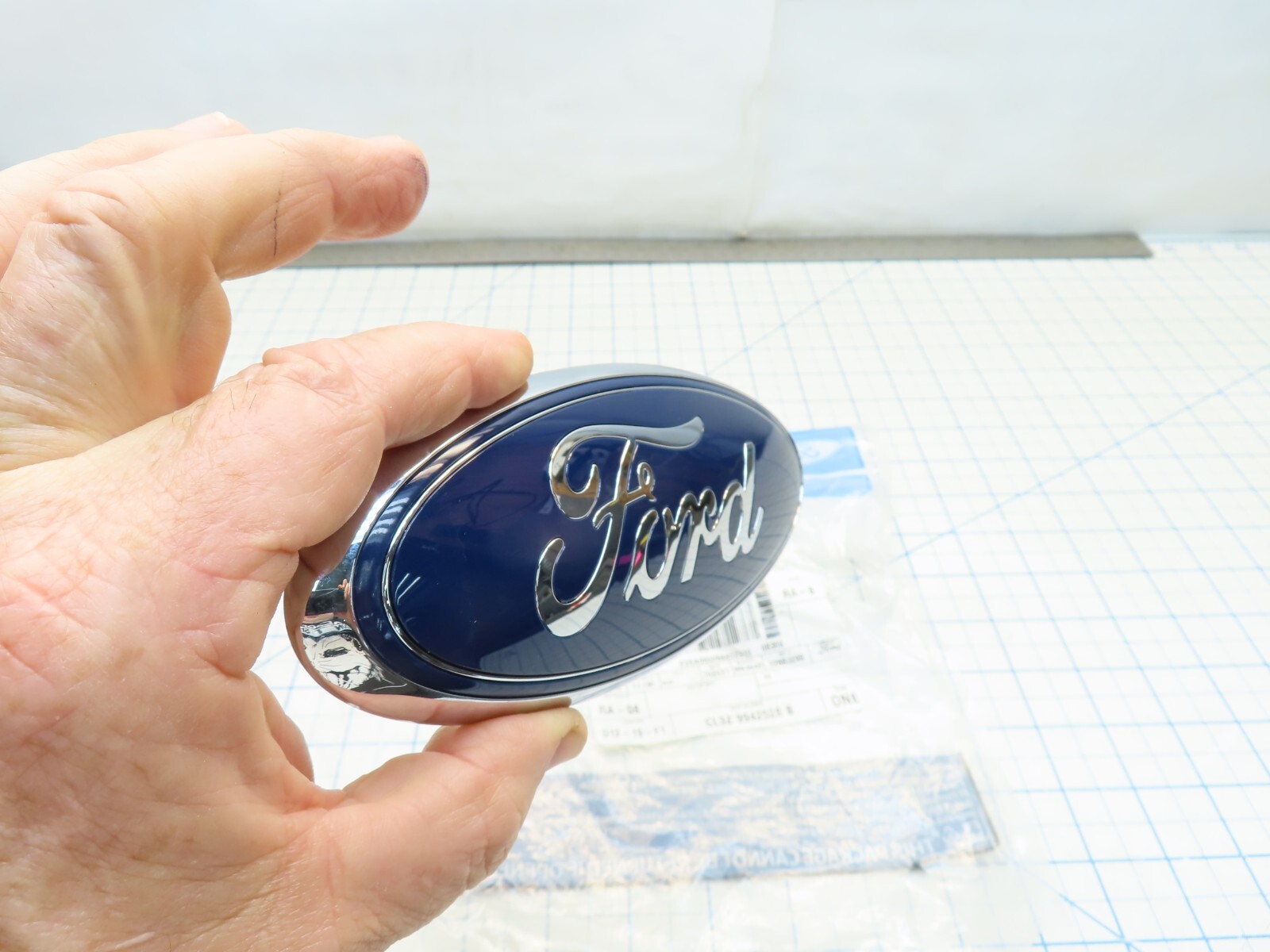 9 Ford Talgate Blue Oval Emblem Fts 08 09 10 11 12 Ford F250 F350