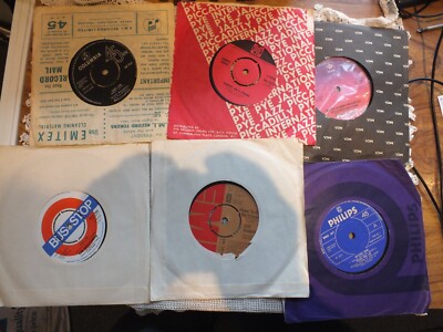16 assorted 45 rpm vinyl singles. | eBay UK