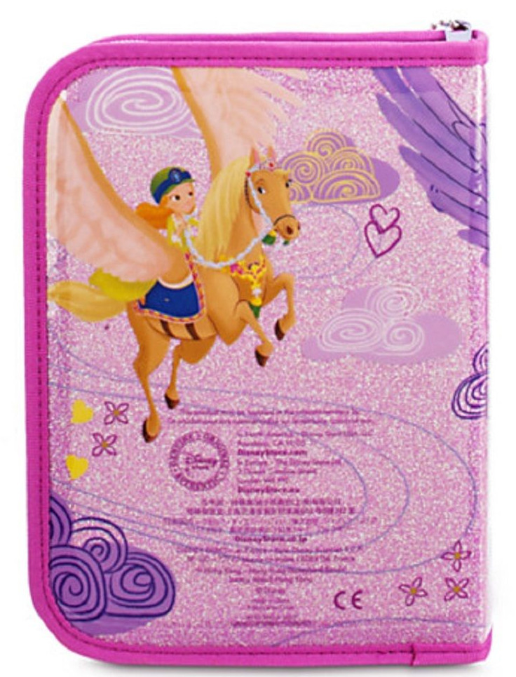 Disney Store Zip Up Art Case Stationary Kit School Supplies Pencils Markers NEW