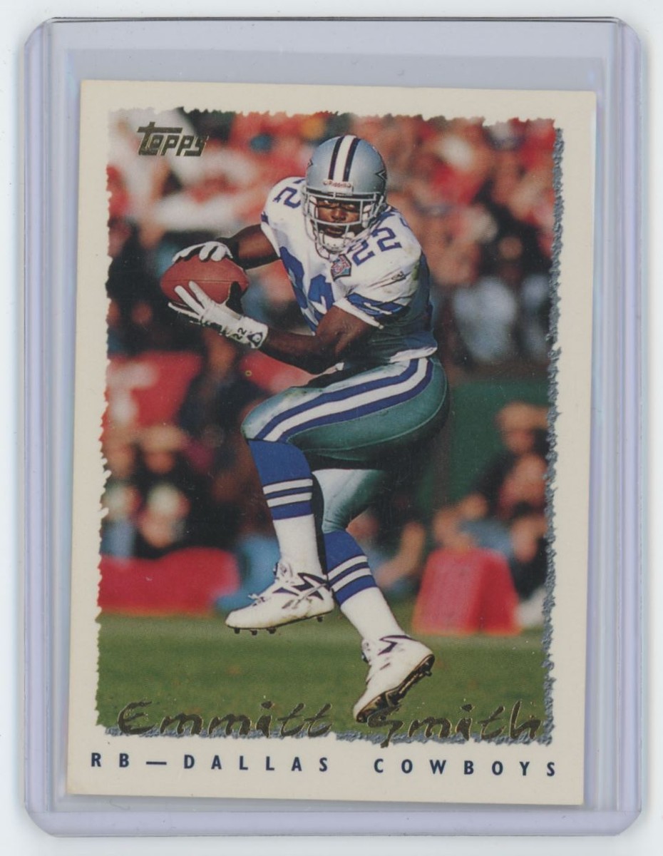 【最終価格】NFL DALLAS COWBOYS EMMITT SMITH 1993 Topps Emmitt Smith . Dallas Cowboys #330 | eBay