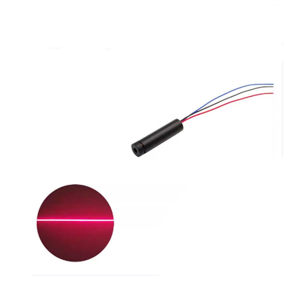 650nm Φ10mm 5mW 10mW Red Line Laser Module PWM Modulate Positioning Laser Lamp