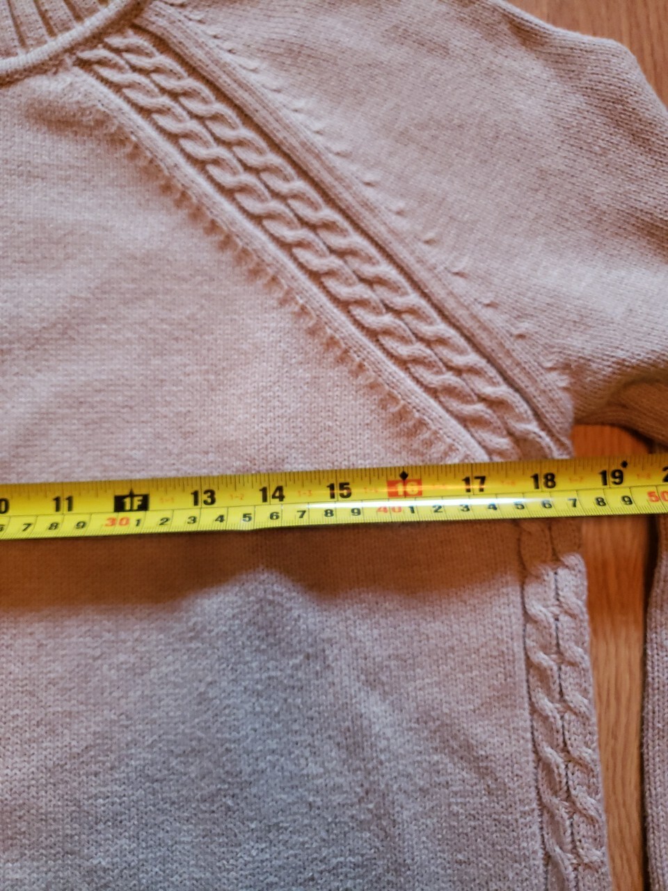 Pendleton Cotton Sweater Medium Beige Pullover Mo… - image 5