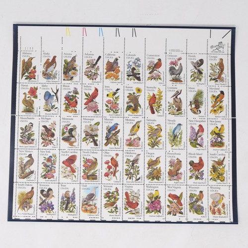 Scott #1953-02 State Birds & Flowers Mint Sheet Fifty 20 cent US Stamps VTG MNH - 第 1/6 張圖片