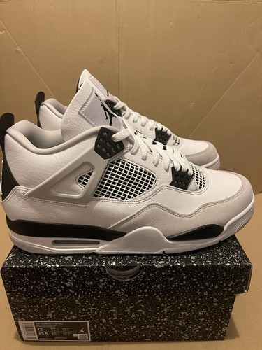 Nike Air Jordan 4 Retro 'Military Black' UK 11 US 12 EUR 46 | eBay