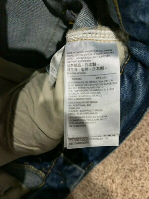 Levi's LVC 1955 501 XX Selvedge Jeans Made In Japan 29X32 NWT RT