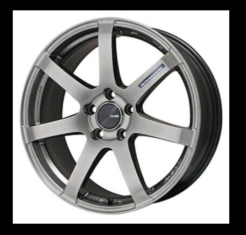 ENKEI GENUINE OEM 18x7.5 +48 5x100 DS [4 rims wheels ] JDM ☆ PF07