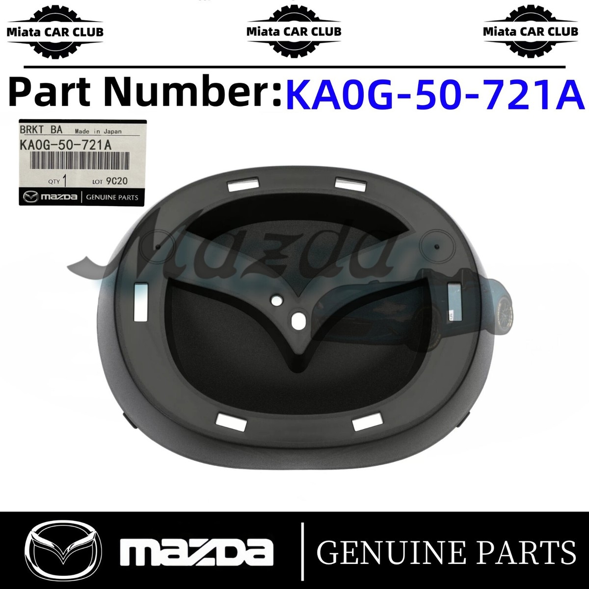kaia1977 KA0G50721A Mazda Bracketcgrille Genuine OEM Part for sale online