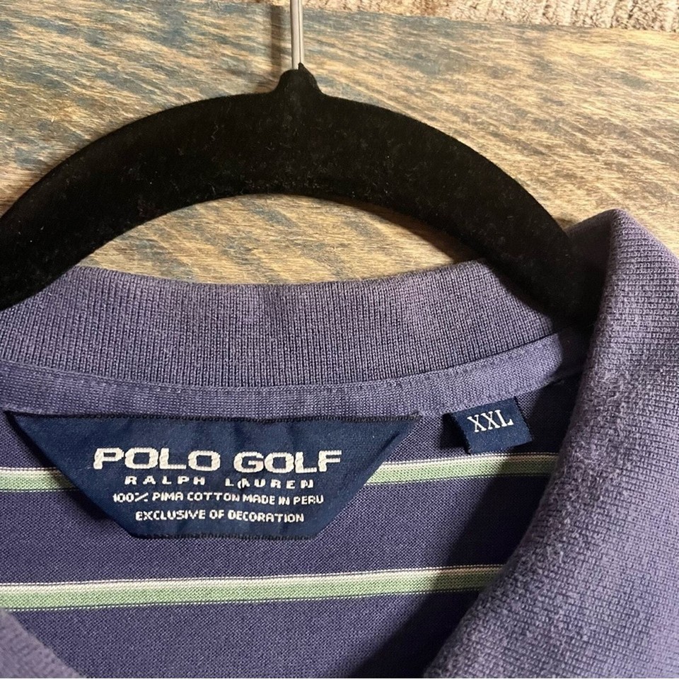 Polo Golf Ralph Lauren Blue Polo Size XXL eBay
