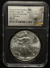 2020 - NGC MS 69 - American Silver Eagle One Dollar S$1 999 Fine 1 Oz Coin -064