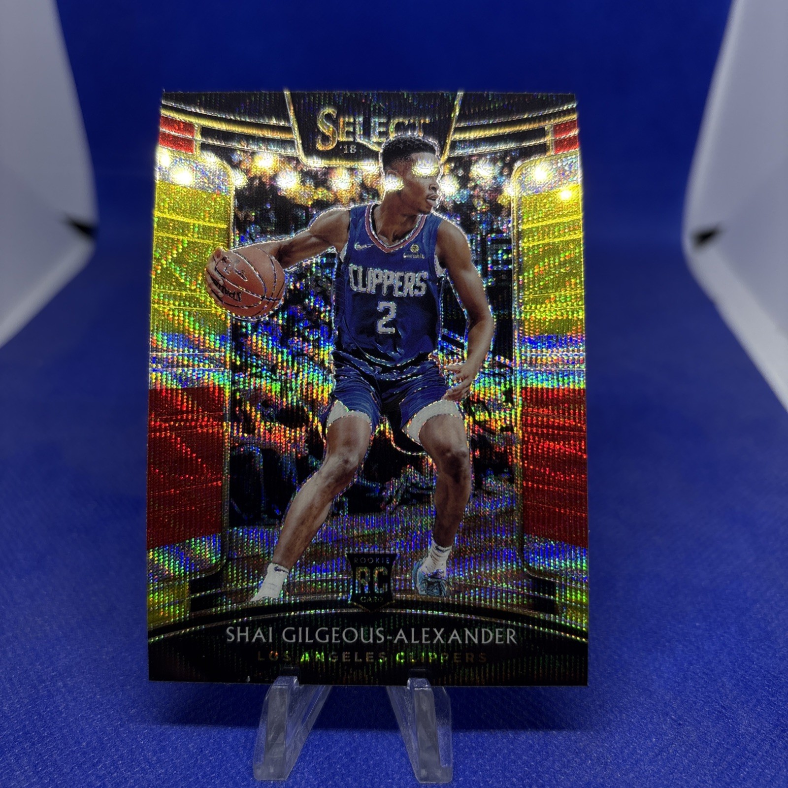 2018 Select Shai Gilgeous-Alexander Tri- Color Concourse Level RC