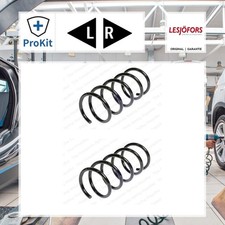 2x ORIGINAL® Lesjöfors Fahrwerksfeder Hinten für Abarth 500 / 595 / 695 Fiat