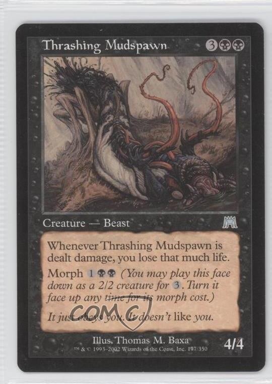 Thrashing Mudspawn Magic: Onslaught #177 2002