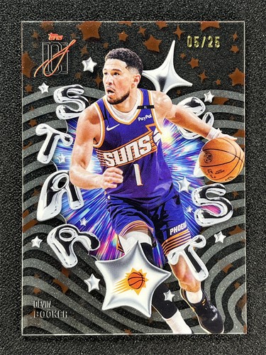 2025 Topps Signature Devin Booker Red (RAW)