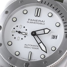 PANERAI Submersible Quaranta Quattro Bianco PAM01226 Y number second hand mens 7