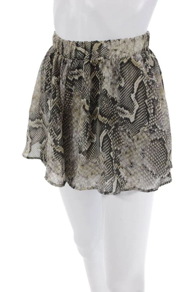 Pantalones Cortos Show Me Your Mumu Mujer Estampado Piel de Serpiente Multicolor Talla Extra Pequeña Foto 2 de 4