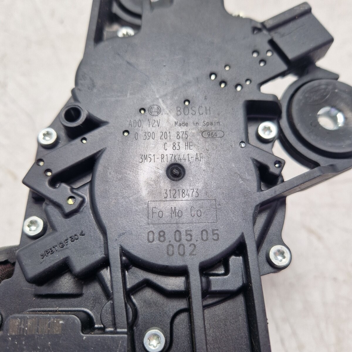 Motorino tergilunotto posteriore 3 pin Ford Focus II 2005-12 - Usato Garantito