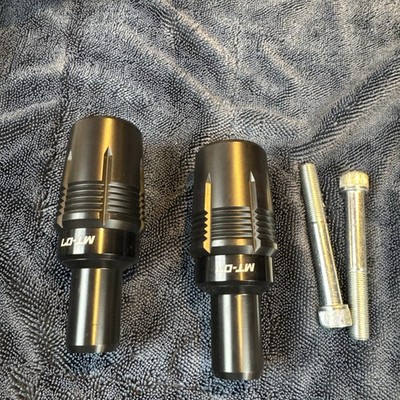 MT-07 Frame Sliders Crash Protector Compatibel met YAMAHA MT07 Tracer 700/7/GT FZ07 Motoraccessoires Valbescherming Motorkussen (Color : BLACK