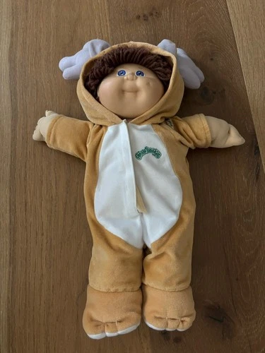 Vintage CABBAGE PATCH KIDS Doll in Reindeer Outfit 1980’s