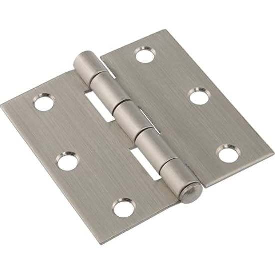 Hillman Square Corner Door Hinge Stainless Steel (3") 853395