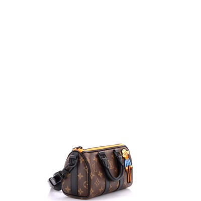 Louis Vuitton Keepall Bandouliere Bag Monogram Canvas with LV