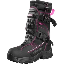Castle X Women's Magenta/Black Barrier 2 Boots ( Size 8 ) 84-2228