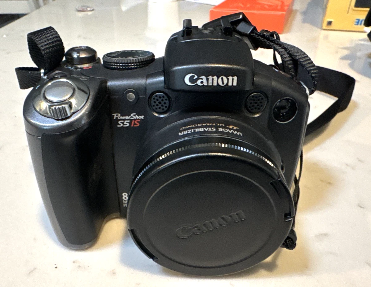 PowerShot S5 IS Canon PowerShot Digital Cameras 8-9.9 MP Maximum