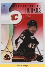 2024-25 Upper Deck SP Game Used Authentic Rookies Red Adam Klapka #204 READ 1s8j