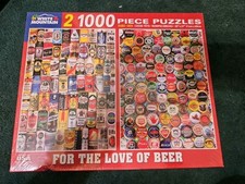 White Mountain FOR THE LOVE OF BEER Jigsaw Pu...
