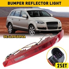 For Q7 2006-2015 Audi Right Rear Side Reverse Bumper Light Tail Fog Lamp w/ Bulb