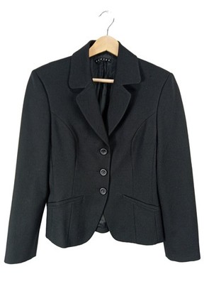 SISLEY Kurz-Blazer Damen Blazer Gr. DE 38 schwarz Business-Look