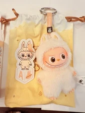 Mini Labubu Pin For Love Pendant - Letter: A Open Blind Box, NEW!! Authentic