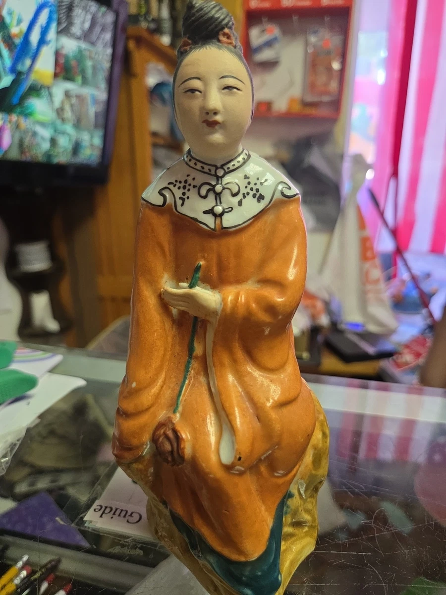 陶瓷男士、女士和儿童1900-1940 年前中国风雕像、雕像| eBay