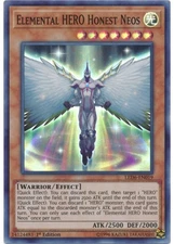 Yugioh - Elemental HERO Honest Neos (Super Rare) (1st Edition) - LED6-EN019 P