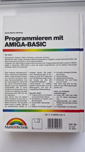 ✅ *** AMIGA BASIC *** ✅Buch mit original Diskette✅Commodore Amiga✅Nix C64 ;-)✅ - Bild 3 von 9